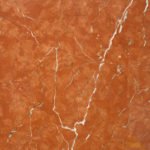 Détail du marbre Rouge Alicante d'Espagne